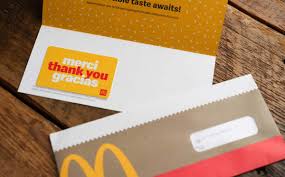 how to use mcdonald s gift card