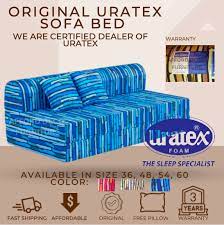 uratex sofa bed with free pillow 3