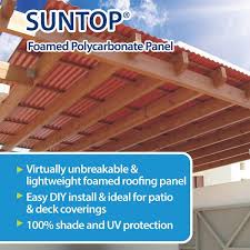 Suntop 26 In X 8 Ft Corrugated Foam