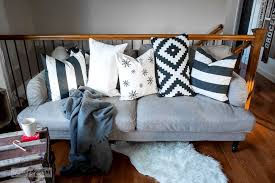 ikea stocksund sofa and snowflake