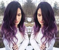 how to get purple tint on black hair