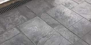 Pattern Imprinted Concrete Patio