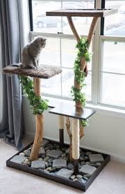 7 free diy cat tree plans