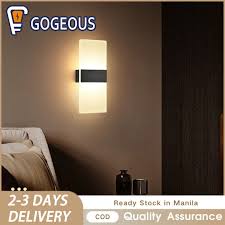 Gogeous Led Wall Light Lamp Acrylic