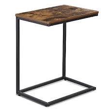 C Shaped Side Table End Table For Sofa