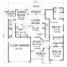 5 Bedroom House Plans Floor Plans
