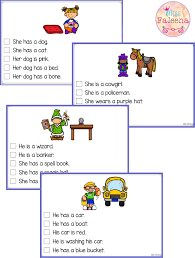 6th grade language arts worksheets. Free Picture Comprehension Cards And Worksheets Speech Therapy Activities Picture Comprehension Phonics Free