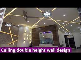 interior design ceiling with double