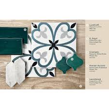 luxecraft allure 3 in x 12 in glazed ceramic wall tile 12 sq ft case