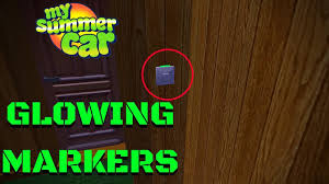 Glowing Light Switch Markers My Summer Car 105 Mod