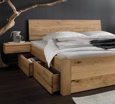 Für gesunden schlaf und eine erholsame nacht: Schubkastenbetten Aus Massivholz