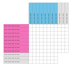 Qfd Matrix Template Qfd Diagram Template Quality