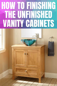 We carry millions of home products with free shipping from furniture and decor to lighting and renovation. Finishing The Unfinished Vanity Cabinets