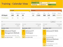 Excel Employee Training Tracker Calendar Tutorial
