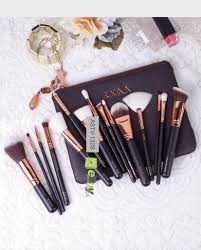 15 pcs makeup brush set at
