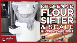 kitchenaid flour sifter scale