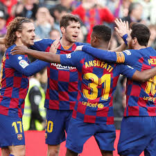 In 20 (90.91%) matches played at home was total goals (team and opponent) over 1.5 goals. Antoine Griezmann Takes Barcelona Joint Top Of La Liga After Getafe Struggle La Liga The Guardian