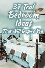Shop for teal home decor at bed bath & beyond. 37 Teal Bedroom Ideas That Will Inspire You Home Decor Bliss