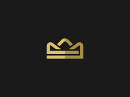 Crown Logo Design By Dalius Stuoka Dribbble Dribbble