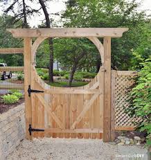 Wooden Garden Gate Backyard Fences