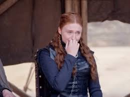 Sansa gets the north finally declared an independent country that will no longer be ruled by the king's landing but how does actress sophie turner feel about her character's fate? Game Of Thrones Sophie Turner Sobbed During Final Scene Video Shows Insider
