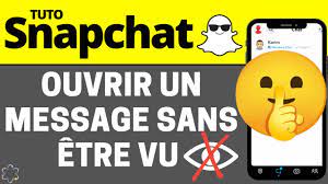 Ouvrir un message Snapchat sans être vu - YouTube