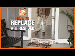 how to replace a threshold the home