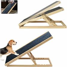 Solid Wooden Pet Ramp Car Dog Ladder