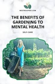 benefits of gardening to mental health