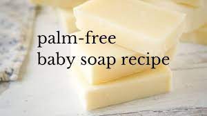 cold process baby soap palm free