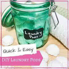 quick and easy diy laundry pods from