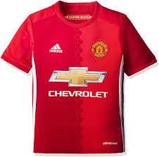 Manchester united wird auf dem chinesischen markt. Adidas Unisex Kinder Manchester United Heim Trikot Amazon De Bekleidung