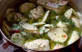 fragrant italian salt cod stew with