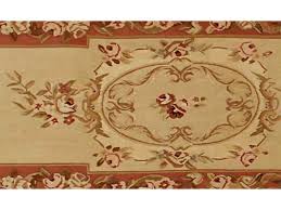 aubusson carpet runner in wool and