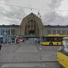 kyiv passazhyrskiy railway station in