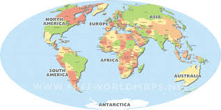 political world maps