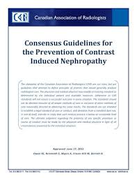 Consensus Guidelines For The Prevention