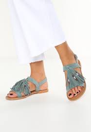 Glamorous Wedge Sandals Glamorous Sandals Teal Women