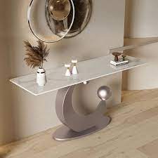 1200mm Narrow Console Table White