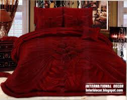 Royal Red Bedspreads Luxurious Models 2016
