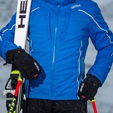 skiing ski wear jackets hats skis
