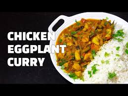 en eggplant curry en curry