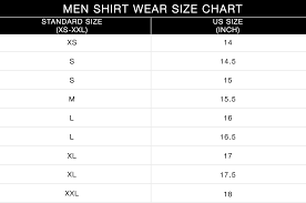 Amazon Mens T Shirt Size Chart Coolmine Community School