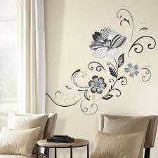 Wall Decal Set Flower Wall Decals