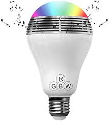 Amazon Com Led Smart Light Bulb With Bluetooth Speaker And App Control Rgb Multi Color Changing Dimmable Timer Dimmable Remote Control Music Lamp Home Improvement