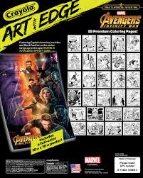 And see also some randomly maybe you like 1 Poster Art With Edge Adult Coloring 28 Pages Infinity War Crayola Marvel Avengers Coloring Pages Drawing Painting Supplies Toys Games Boneffice Pl