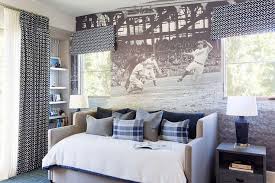 baseball themed kids bedroom design ideas