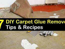 7 homemade carpet glue remover recipes