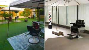 outdoor salons barbers you can