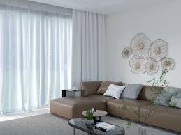 what color curtains go with dark brown